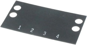 38009-0093, Маркер клеммной колодки, Marker Strip, Terminal Blocks, 1-20, 9.53 мм, 38009