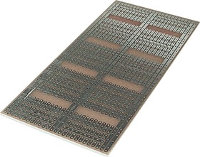 ДИП-1 (DIP1) 145х65мм, Плата печатная макетная