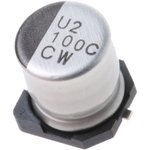 UCW1C101MCL1GS, Cap Aluminum Lytic 100uF 16V 20% (6.3 X 7mm) SMD 140mA 7000h ...