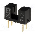 EESX1055, Photointerrupter Transmissive 5.4mm Phototransistor 4-Pin