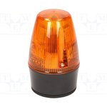 LEDS100-05-01, LEDS100 Series Amber Flashing Beacon, 85 → 280 V ac ...