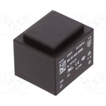 BV EI 304 2080, Трансформатор залитый, 2,1ВА, 230ВAC, 6В, 350мА, Монтаж PCB, 99г