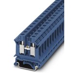 3005086, UK 10 N BU Series Blue Feed Through Terminal Block, 0.5 10mm² ...