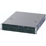 Ablecom CS-R25-31P 2U rackmount, 8+1 trays, 550W CRPS PSU(1+1) / 21" depth chassis / Supports ATX, Micro-ATX and Mini-ITX motherboards