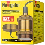 Светильник Navigator 93 160 NIL-SF01-006-E27 античная бронза