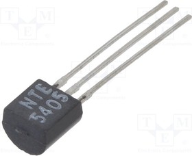 Фото 1/2 NTE5405, Silicon Controlled Rectifier- 400vrm 0.8A TO-92 Igt=200ua