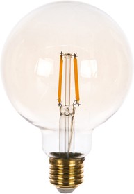 Фото 1/2 LED-G95-6W/GOLDEN/E27 GLV21GO Лампа светодиодная Vintage UL-00002359