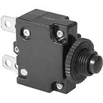 L-MZ 30A, Автоматический выключатель L-MZ, 43.8х29х14.3 мм, 30 А, постоянный и переменный ток, корпус черный, кнопка черная