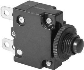 Фото 1/2 L-MZ 30A, Автоматический выключатель L-MZ, 43.8х29х14.3 мм, 30 А, постоянный и переменный ток, корпус черный, кнопка черная