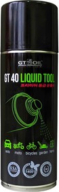 8809059410189, Смазка универсальная многофункциональная GT40 Liquid Tool, спрей (WD-40), 520 мл