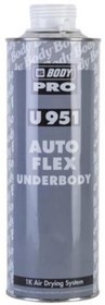 9510100001, Антикоррозийный состав Body 951 Autoflex с креплением под UBS краскопульт (бел.) (1л)