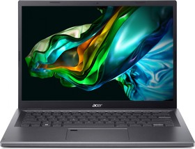 Фото 1/10 Ноутбук Acer Aspire 5 A514-56M-52QS Core i5 1335U 16Gb SSD512Gb Intel Iris Xe graphics 14" IPS WUXGA (1920x1200) noOS grey WiFi BT Cam (NX.K