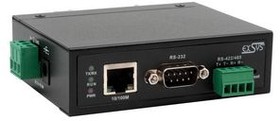 EX-61001, Serial Device Server, 100 Mbps, Serial Ports - 1, RS232 / RS422 / RS485