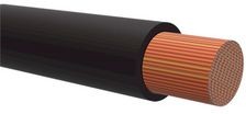 050660-20, Stranded Wire PVC 1.5mm² Copper Black RKUB 20m