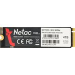 Накопитель SSD Netac PCIe 4.0 x4 4TB NT01NV7000T-4T0-E4X NV7000-t M.2 2280 1.91 DWPD