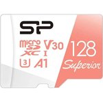 Флеш карта microSD Silicon Power Superior A1 128Gb microSDXC Class 10 UHS-I U3 ...