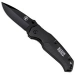 44220, Wire Stripping & Cutting Tools Pocket Knife, Black, Drop Point Blade