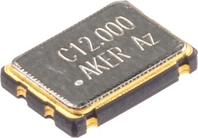 Фото 1/2 S75005-12.000-X-15, 12MHz Clock Oscillator, ±50ppm HCMOS, 4-Pin SMD S75005-12.000-X-15