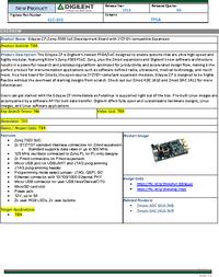 471-036-1 Eclypse Z7 + two Zmod ADC Expansion Module Xilinx Zynq®-7000 ...
