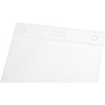 Бейдж Attache Economy 108x126 150мкм,шнур.2заж 45см син,вклад.90x120 5шт/уп