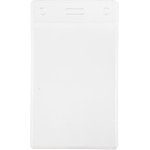 Бейдж Attache Economy 108x66 150мкм,шнур.2заж 45см син, вкладыш90x60 5шт/уп