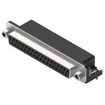 D-Sub connector, 37 pole, standard, angled, solder connection, 618037231321