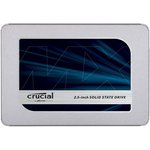 CT250MX500SSD1, Твердотельный диск 250GB Crucial MX500, 2.5", SATA III [R/W - 560/510 MB/s] 3D NAND TLC