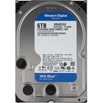 Жесткий диск WD SATA-III 6TB WD60EZAX Desktop Blue (5400rpm) 256Mb 3.5"