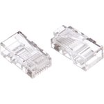 Разъем (коннектор) Cablexpert RJ-45 (8P8C) PLUG3UP6/5, универсальный кат.5e ...