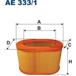 AE333/1, Фильтр воздушный MITSUBISHI Galant,Pajero FILTRON