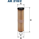 AK2182, LX816/4 Фильтр возд._MB W211 270-320CDI 02- бачонок