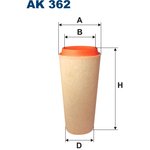 AK362, Фильтр воздушный