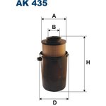 AK435, Фильтр воздушный