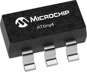 Фото 1/3 ATTINY4-TSHR, 8bit AVR Microcontroller, ATtiny4, 20MHz, 8 kB Flash, 6-Pin SOT-23
