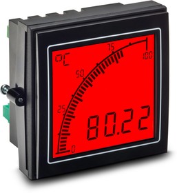 Фото 1/6 APM-TEMP-APO, LCD Temperature Indicator for Temperature, 68mm x 68mm