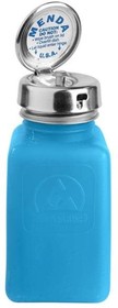 35286, Liquid Dispensers & Bottles PURE-TAKE, BLUE, DURASTATIC HDPE, 6 OZ