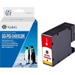 Картридж струйный G&G GG-PGI-2400XLBK PGI-2400XL BK черный (74.6мл) для Canon ...
