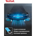 Пылесос-робот Tefal RG7365WH 30Вт черный/черный