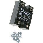 D24125-10, Solid-State Relay - Control Voltage 3-32 VDC - Max Input Current 12 ...