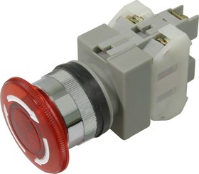 CA25-L11N (красная), Кнопка закручивающаяся с подсветкой Ф25 (OBSOLETE)