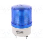 S100L-24-B, Сигнализатор световой, синий, Серия S100, 24ВDC, IP44, O101x164мм