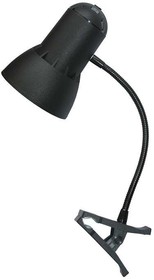 Светильник Надежда-ПШ (на клипсе) без лампы 40Вт ЛОН E27 черн. Трансвит 210