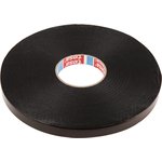 62934 50Mx19mm, 62934 Black Adhesive Foam Tape, 19mm x 50m, 0.8mm Thick