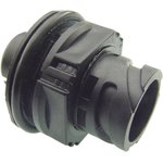 Circular Connector, 4 Contacts, Panel Mount, Socket, Female, IP67, IP69K, APD Series
