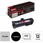 Тонер-картридж Комус TK-1200 чер. для Kyocera ECOSYS M2235/P2335/M2735