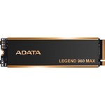 SSD накопитель A-Data Legend 960 Max ALEG-960M-1TCS 1ТБ, M.2 2280, PCIe 4.0 x4 ...