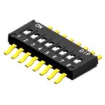 DHN-08F-V, DIP Switches / SIP Switches Half Pitch Dip switch 1.6mm height