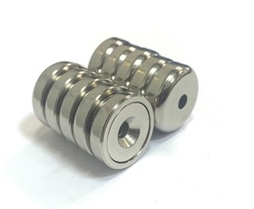 Фото 1/4 Магнитное крепление A16 с зенковкой - 10 шт