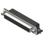 D-Sub connector, 37 pole, standard, angled, solder connection, 618037231121
