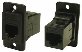 CP30724, Panel Feedthrough Connector, CSK, RJ12 Socket - RJ12 Socket